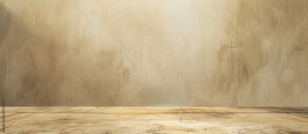 Aufkleber backdrop in beige with ample copy space image