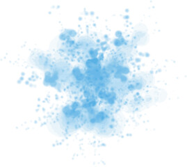 Obraz premium Colorful watercolor splashes. Blue watercolor paint stroke background. Vector illustration