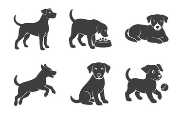 Print Ultimate Collection: Dog Silhouette Vector Set