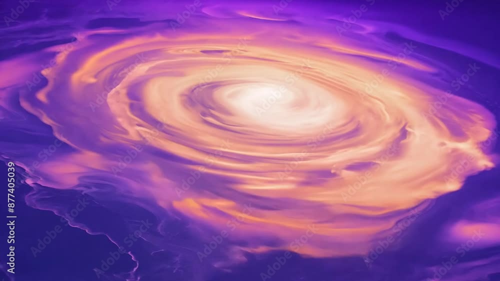 Poster cosmic clouds swirling in the milky way generative ai