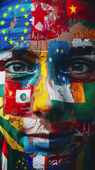 Fototapeta premium European Day of Languages. a variety of European languages.