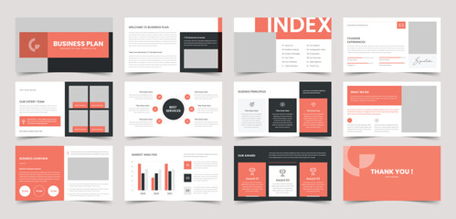 Business Plan Presentation Layout