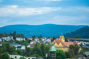 Baden-Baden, Germany - city life and urban landscape