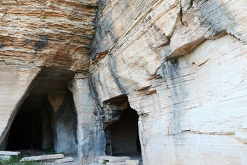 ancient cave in the cave