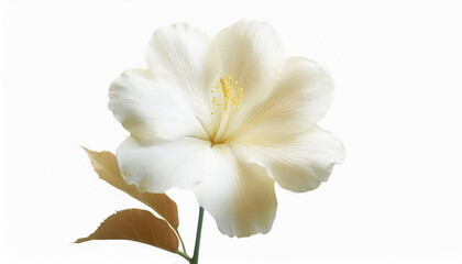 Flat lay spring floral composition. Top view wreath made of peonies flowers on white background