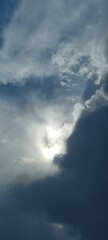 Moody Atmosphere: Turbulent Storm Clouds