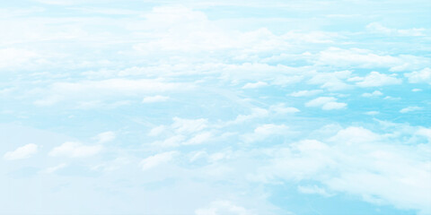 Obraz premium blue sky clouds sunny shiny surface soft effect love abstract background use for celebration wallpaper image canvas space for text high resolution 