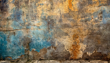 grunge metallic surface with rusty patterns, showcasing a weathered and textured abstract background in various colors for a vintage aesthetic.