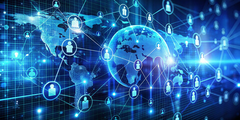 Global Digital Connectivity: The Future of Networked Technology, Cyber Innovation: A Digital World Connected by Advanced Networks