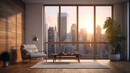 Modern Apartment Living Room