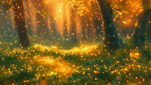 Mystical forest engu