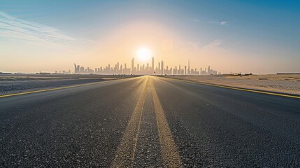 Sunrise over the Cityscape, Dubai