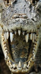 Fototapeta premium crocodile teeth