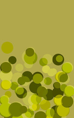 Fototapeta premium Green gradient circles on a modern abstract background. 4k backgrounds, flyer, book cover, poster backgrounds.