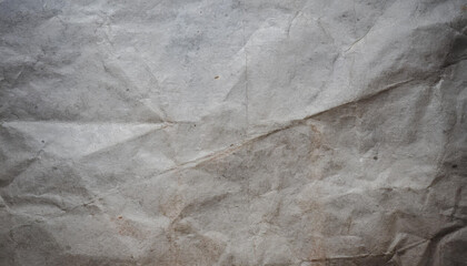 Naklejka premium black crumpled paper texture blank dark background with creases