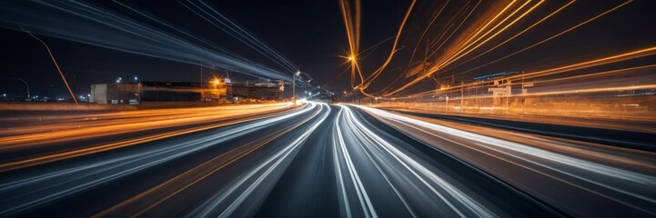 Obraz premium Abstract images of roads and routes, emphasizing direction and purpose.