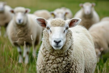 Sheep in the field 