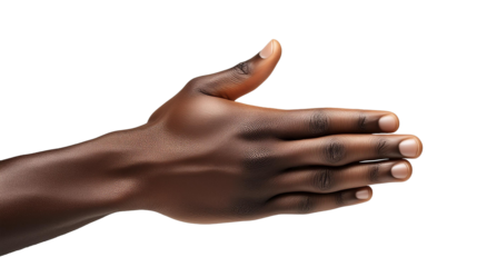 Hand Reaching Out, Black, Transparent PNG, Graphic Resource