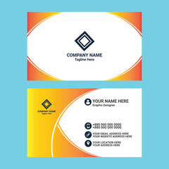 Creative Business Card Design template