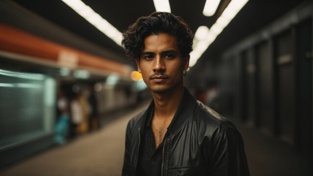 homem moreno cabelo preto