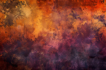 Obraz premium A painting with a lot of splatters of paint on it, generative ai image.