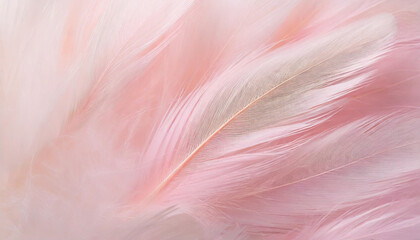 soft pink feathers texture background swan feather