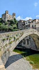 Obraz premium DOLCEACQUA (Ligurie - Italie)