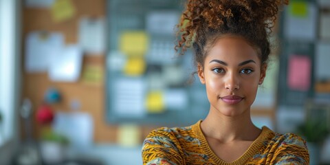 Casual Brainstorming Session in Bright Office Setting, generative ai
