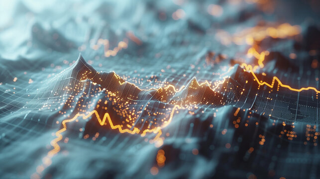 Type of abstract digital background