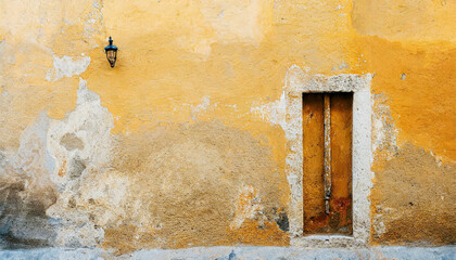 wall texture with white shabby stucco, plaster. Red and white brickwall background, white stonewall surface. Plastered wall with white uneven stucco with cracks and damages.