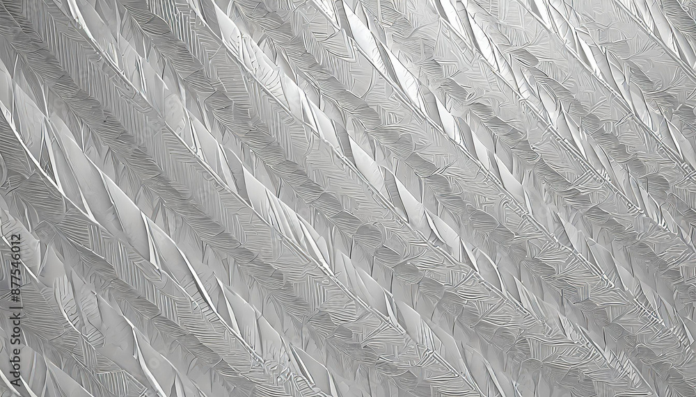 Aufkleber white grey pattern with repeating flat shapes similar to weaving.