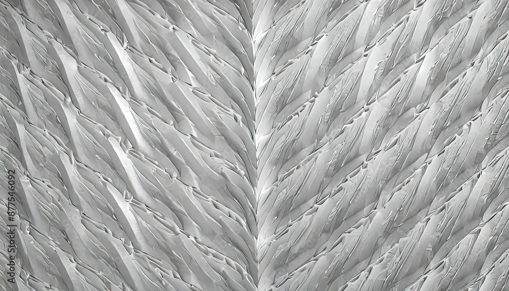 Aufkleber white grey pattern with repeating flat shapes similar to weaving.