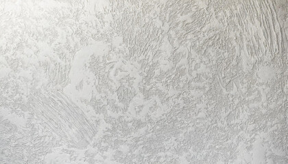 Naklejka premium Gray wall with decorative Venetian plaster. Background texture