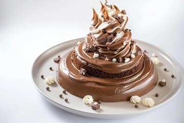 A Feast for the Eyes: Luscious Chocolate Cake with Decadent Frosting