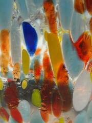 Abstract Colorful Glass