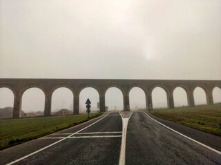 railway bridge over the river