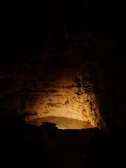 Natural Cave Near the Lake of the Ozarks in MO