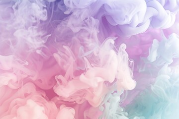 A background with a soft, pastel-colored smoke effect for a beauty blog's welcome banner