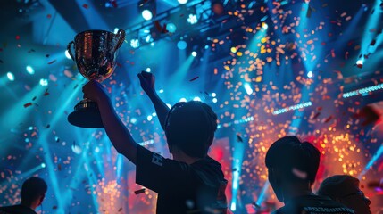 An image of an esports award ceremony