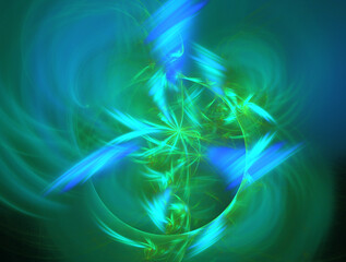 Imaginatory fractal abstract background Image