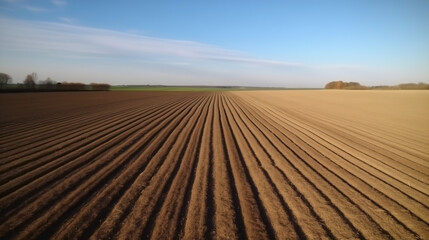 Generative AI. photo modern agrucaltural