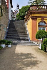 Obraz premium Treppe im Weilburger Schlossgarten