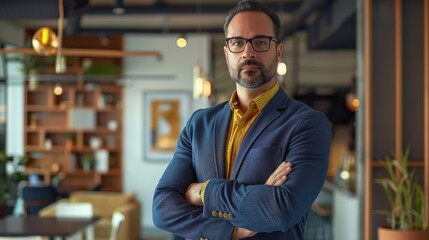 Fototapeta premium The Confident Businessman