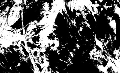 Rough black and white texture vector. Distressed overlay texture. Grunge background. Abstract textured effect. Vector Illustration. Black isolated on white background. EPS10