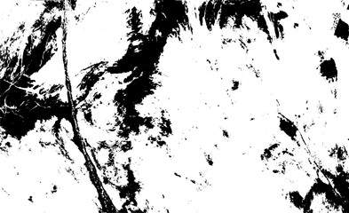 Rough black and white texture vector. Distressed overlay texture. Grunge background. Abstract textured effect. Vector Illustration. Black isolated on white background. EPS10