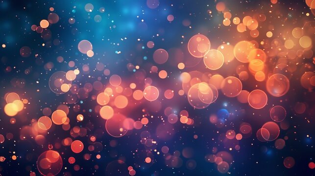 Backgrounds Featuring Abstract Light Effects or Bokeh Patterns
