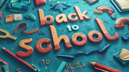 back to school poster	
