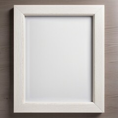 Ornate wooden frame adds artistic elegance to museum poster collection