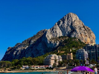 Calpe, Alicante España verano 