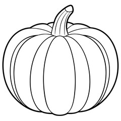 pumpkin isolated on white background